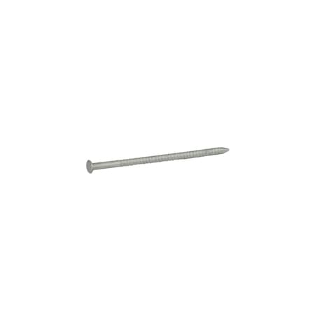 Common Nail, 2 In L, 6D, Steel, Hot Dipped Galvanized Finish, 14 Ga